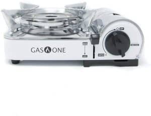 GasOne Emergency Gear Camping Mini Butane Portable Gas Stove