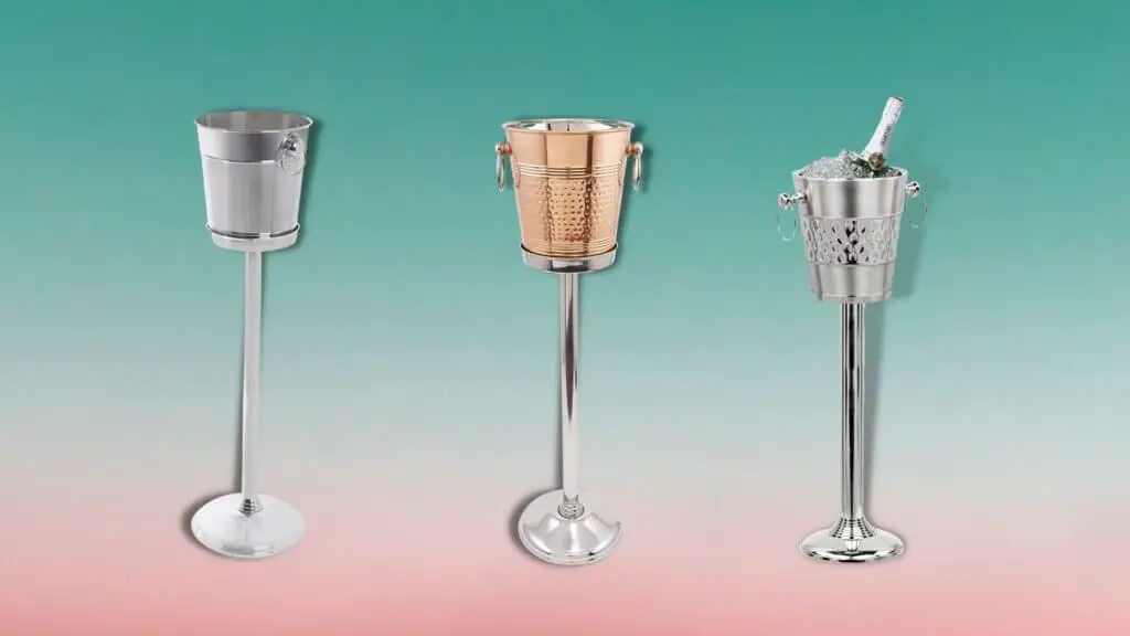 Wine Chiller Bucket with Stand