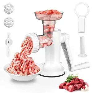 Top 10 best manual meat grinder of 2022 [Reviews & Buying Guide]